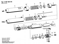 Bosch 0 607 550 181 ---- Needle scaler Spare Parts